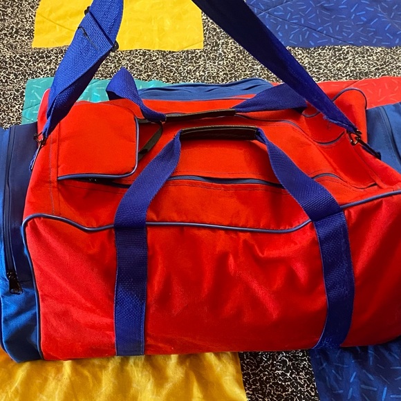 Official 1996 ATLANTA GAMES Olympic Duffel Bag Sponsored by Coca-Cola - Picture 3 of 15